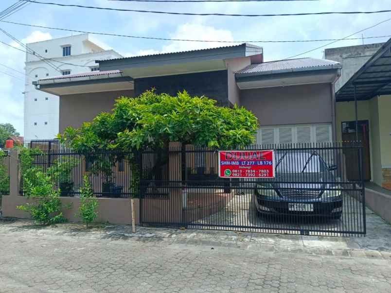 dijual rumah dekat gereja katolik st paulus pekanbaru