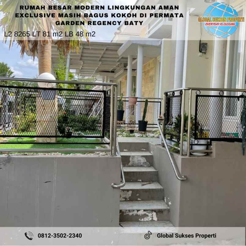 dijual rumah di permata garden regency