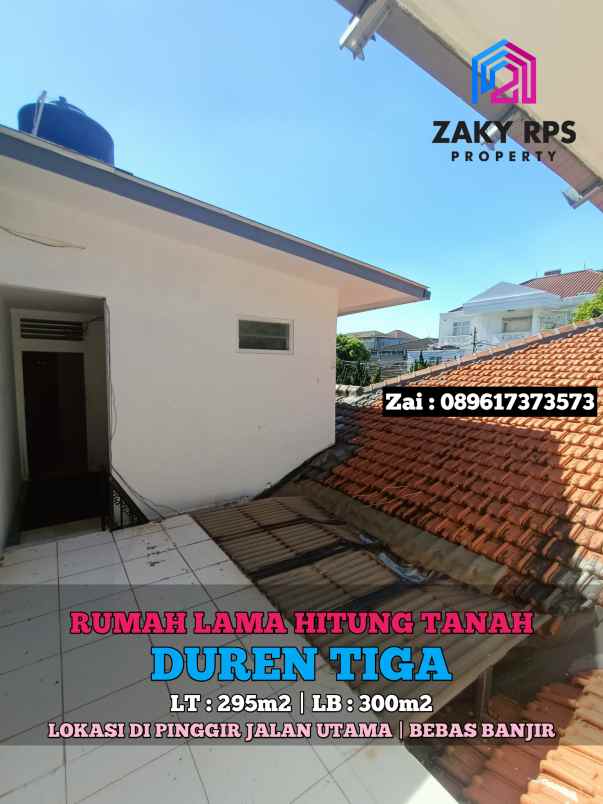 dijual rumah duren tiga