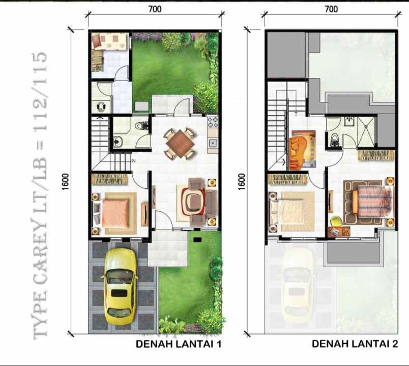 dijual rumah grand pakuwon