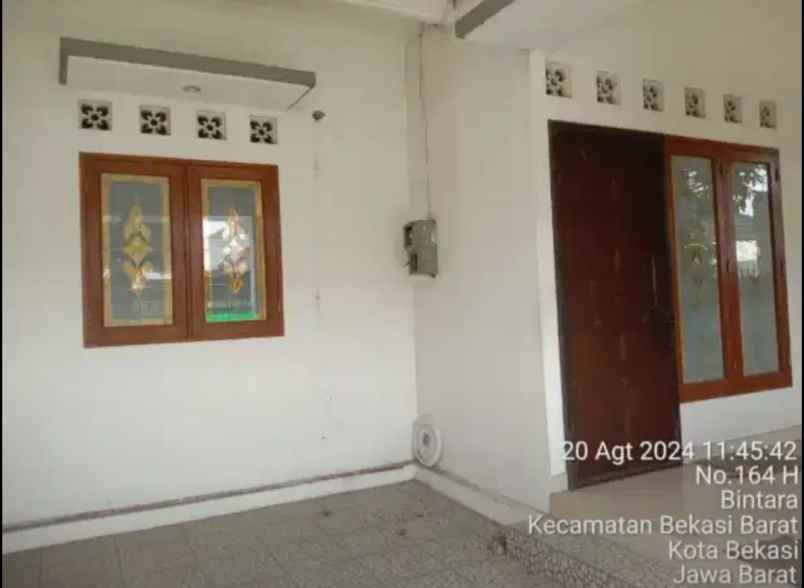 dijual rumah griya bintara indah bekasi