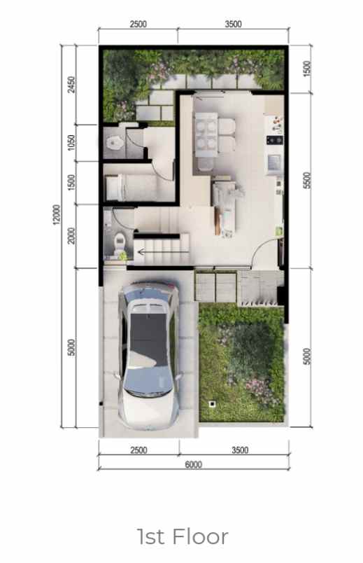 dijual rumah griya idola residence