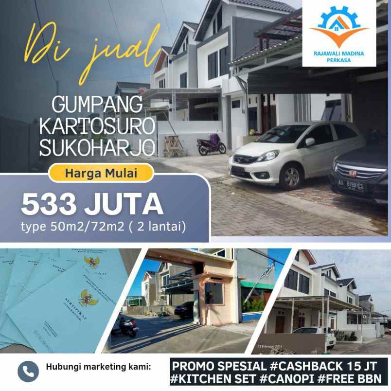 dijual rumah gumpang kartasura