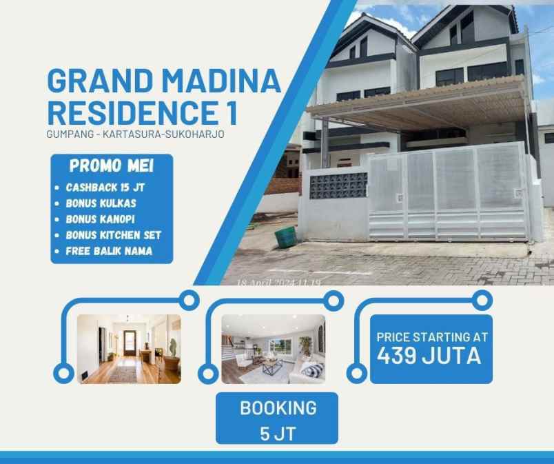 dijual rumah gumpang kartasura