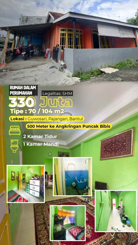 dijual rumah guwosari pajangan