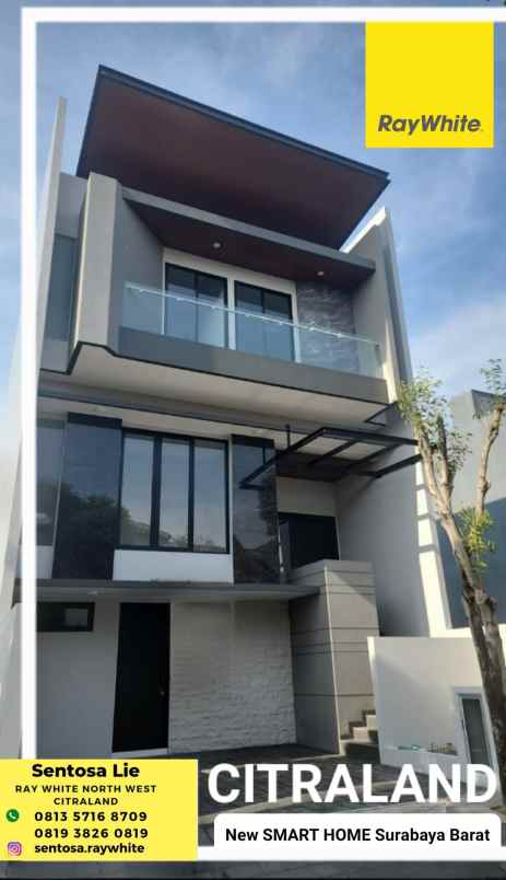 dijual rumah jalan alam hijau