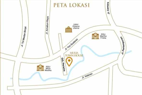 dijual rumah jalan besar yos sudarso