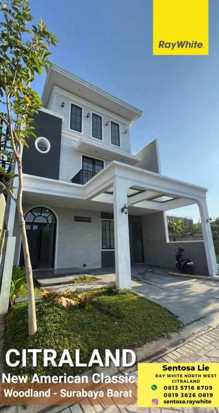 dijual rumah jalan woodland