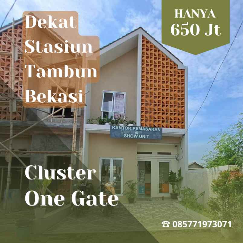 dijual rumah jejalen tambun utara