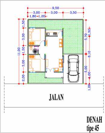 dijual rumah jl bibis prenggon