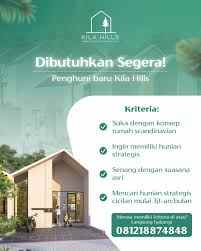 dijual rumah jl cendrawasih tajurhalang