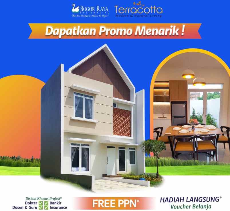 dijual rumah jl cimahpar sukaraja bogor