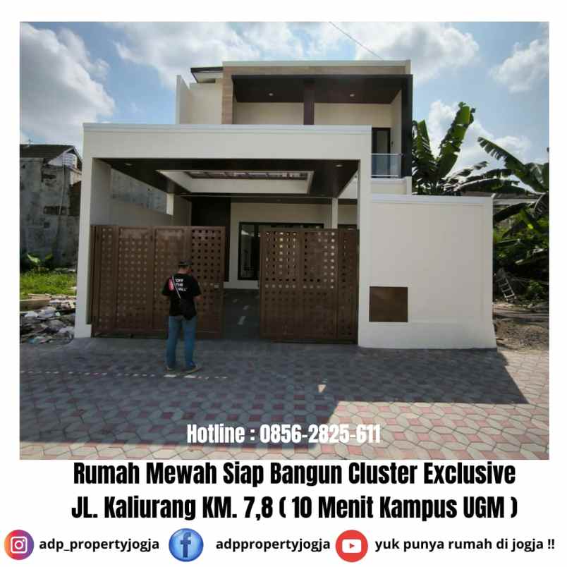 dijual rumah jl kaliurang km 7 8