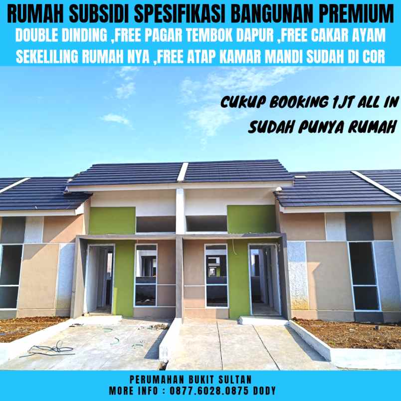 dijual rumah jl poros nasional