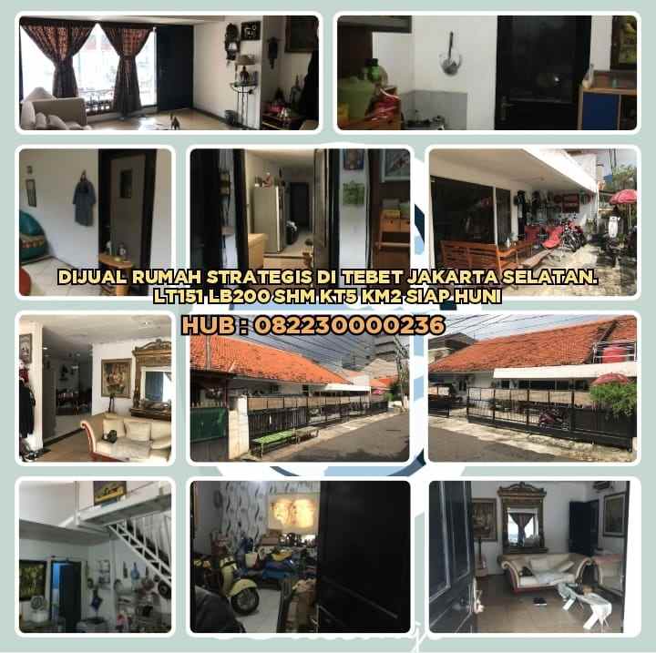 dijual rumah jl tebet dalam 1 tebet