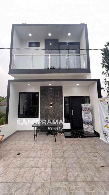 dijual rumah jln raya tapos depok