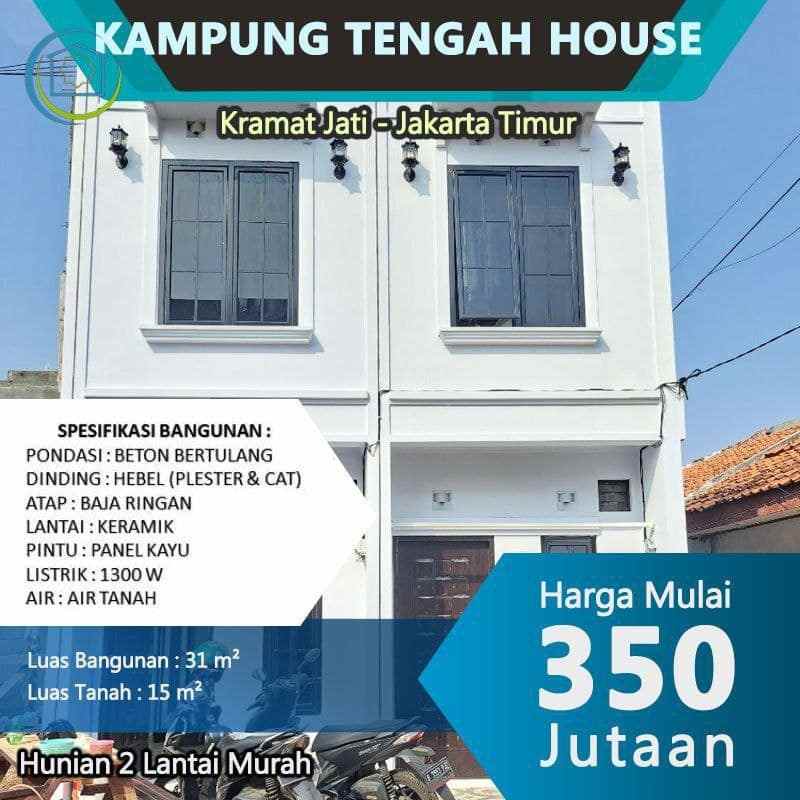 dijual rumah kampung tengah