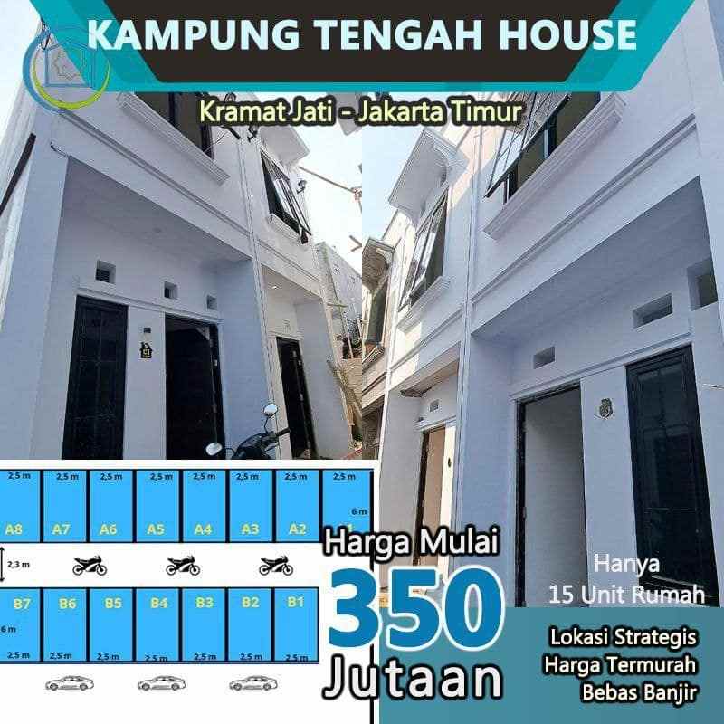 dijual rumah kampung tengah