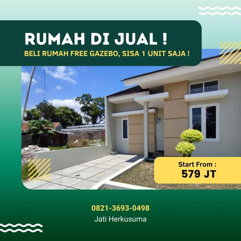 dijual rumah kebonarum