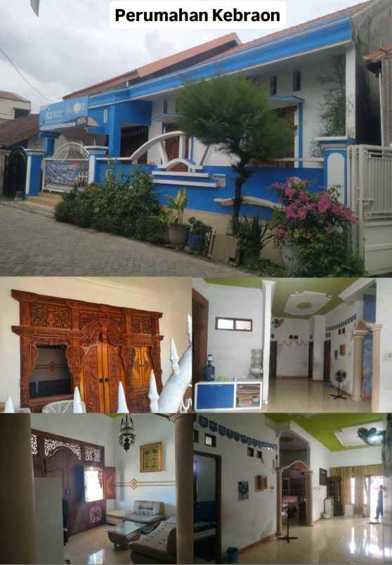 dijual rumah kebraon