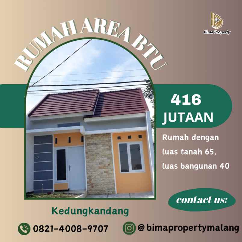 dijual rumah kedungkandang