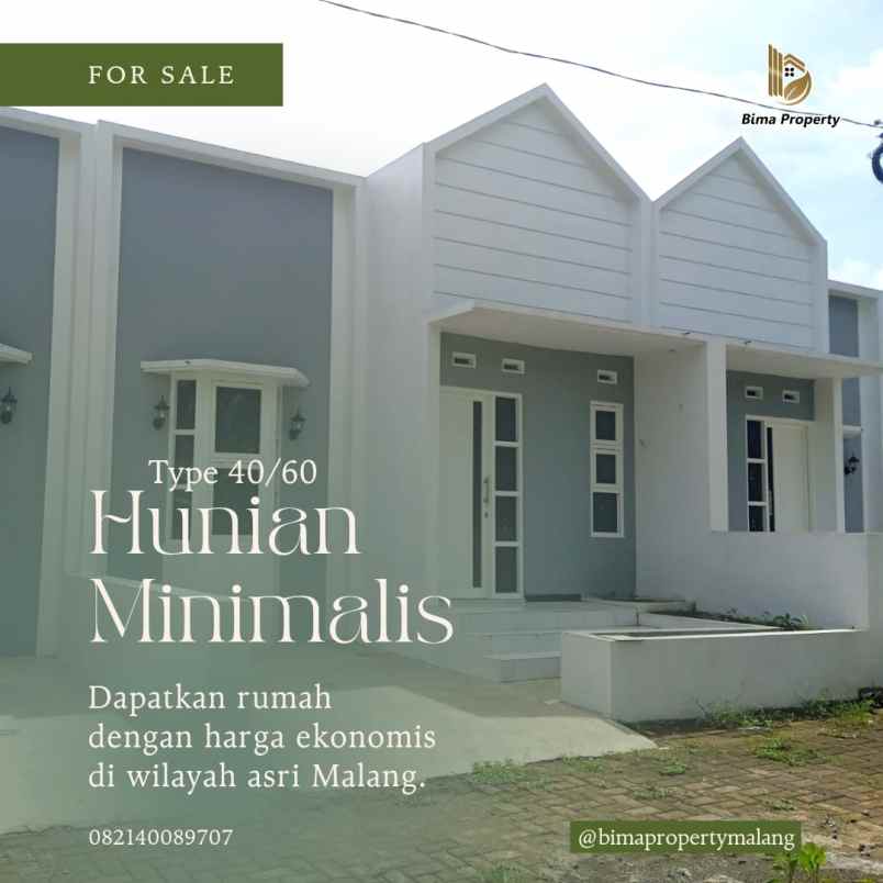 dijual rumah kedungrejo malang