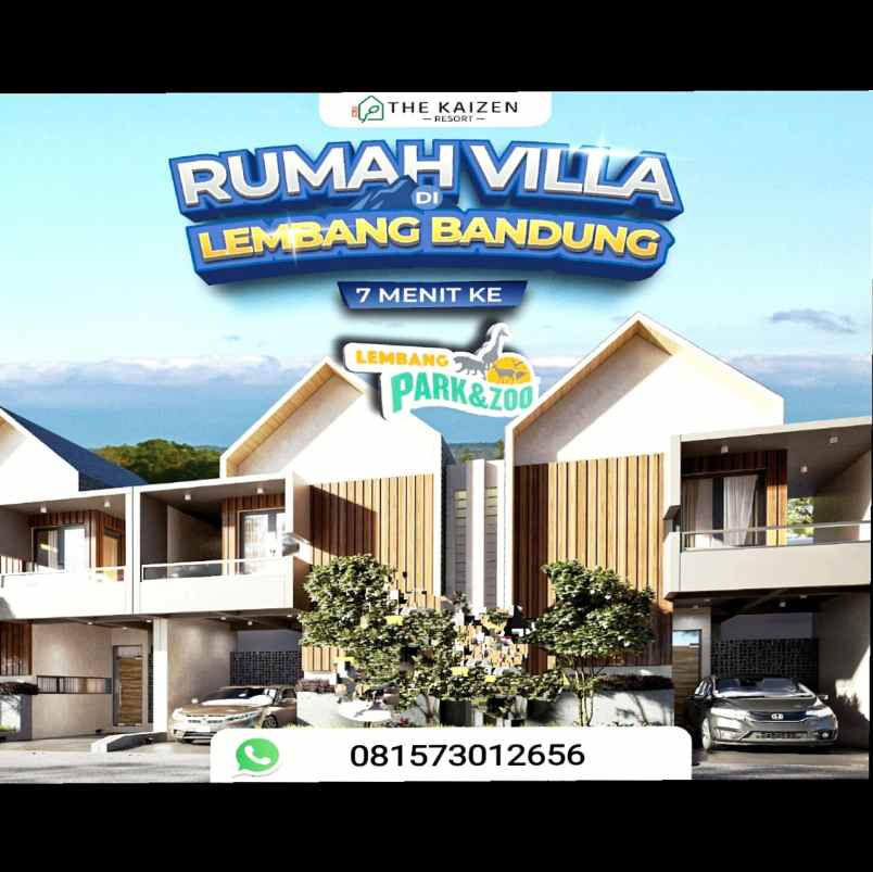 dijual rumah lembang bandung barat