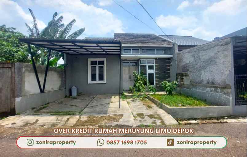 dijual rumah meruyung limo depok