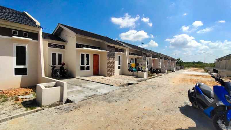 dijual rumah murah ready di kota pekanbaru