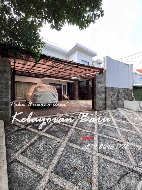 dijual rumah pakubuwono