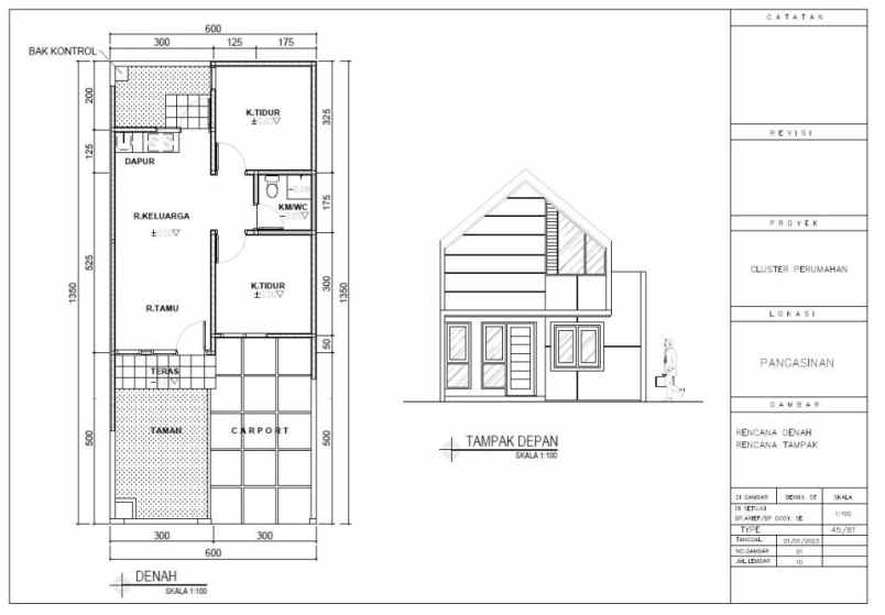 dijual rumah pengasinan