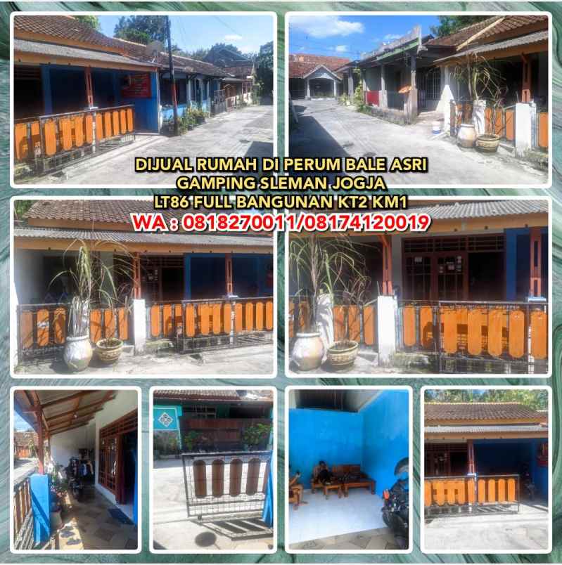 dijual rumah perum bale asri blok q3