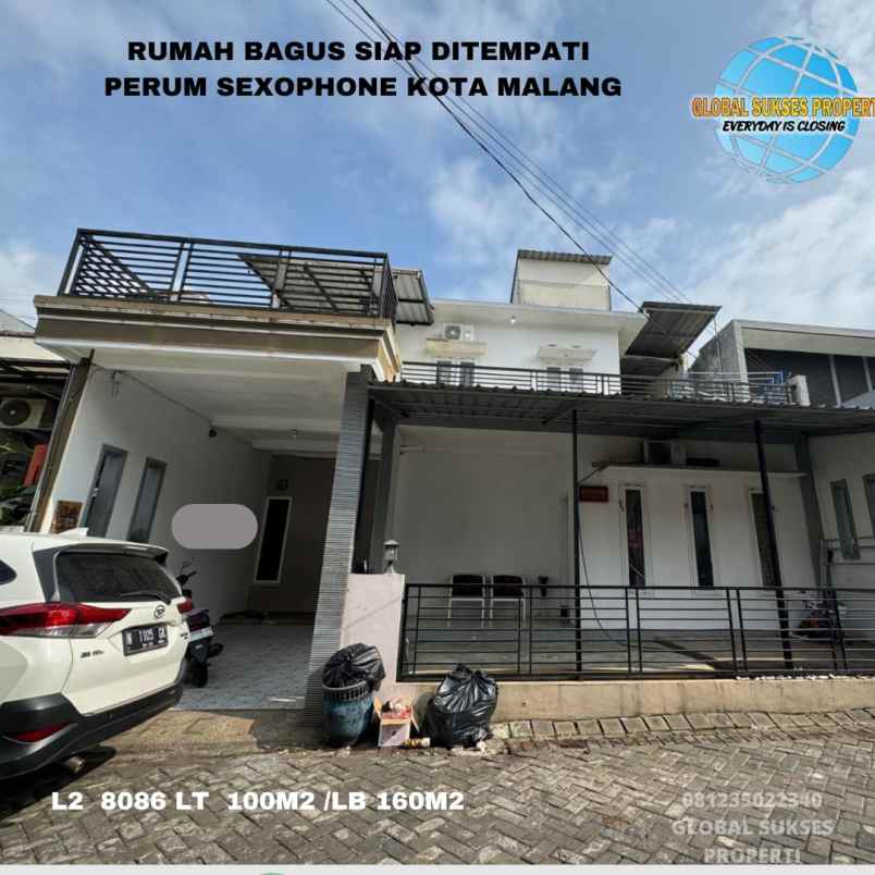 dijual rumah perumahan saxofone town