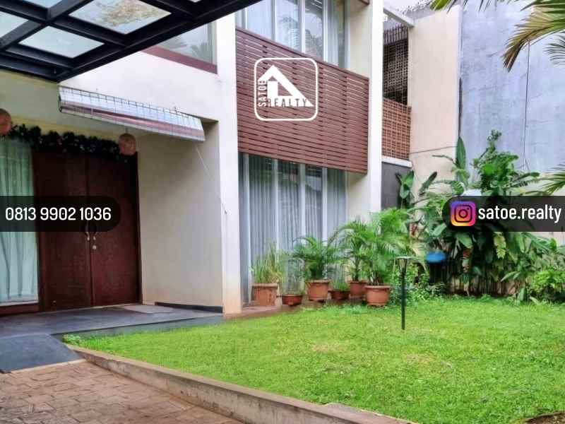 dijual rumah pondok indah kebayoran