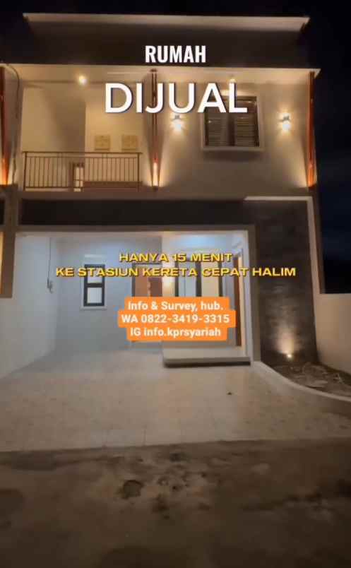 dijual rumah pondok kelapa