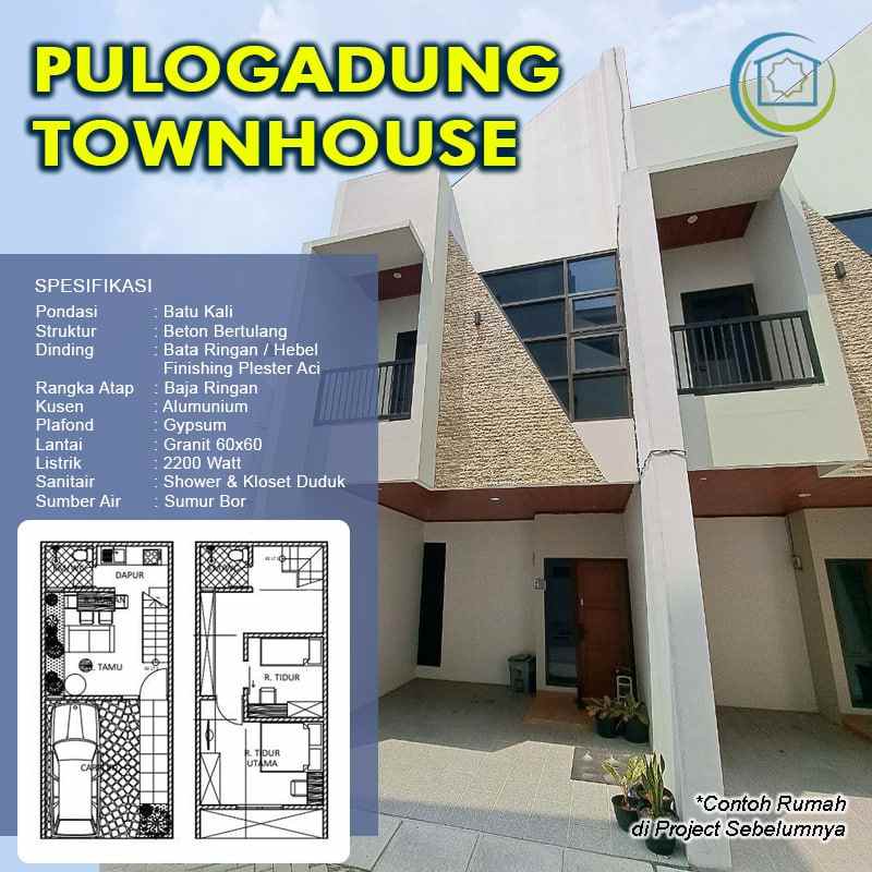 dijual rumah pulo gadung