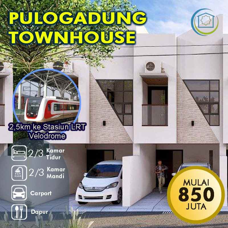 dijual rumah pulo gadung