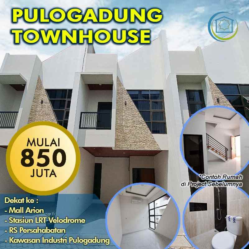 dijual rumah pulo gadung