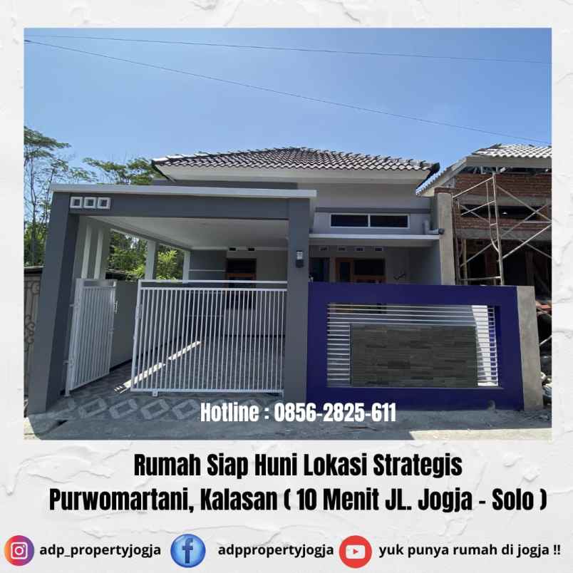 dijual rumah purwomartani