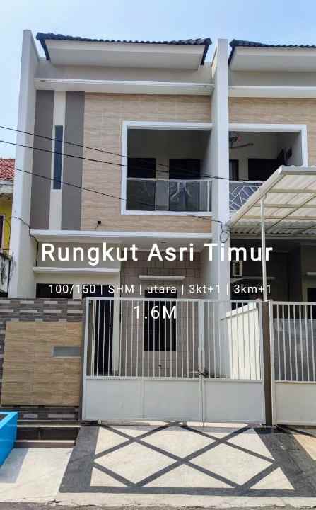 dijual rumah rungkut asri timur