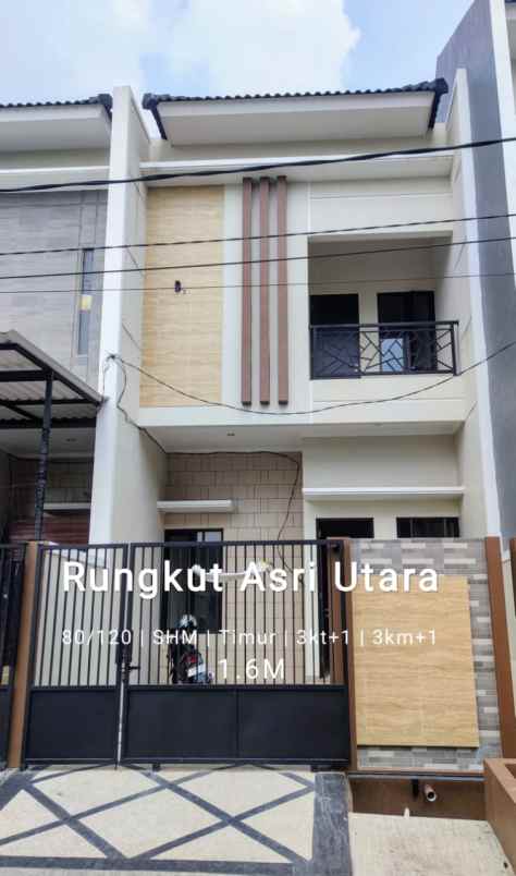 dijual rumah rungkut asri utara