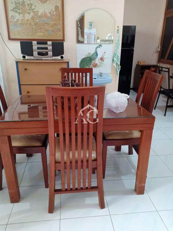 dijual rumah semi furnish di bukit dieng malang