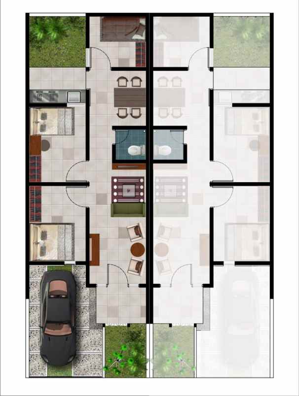 dijual rumah sinar pelangi sinarwaluyo