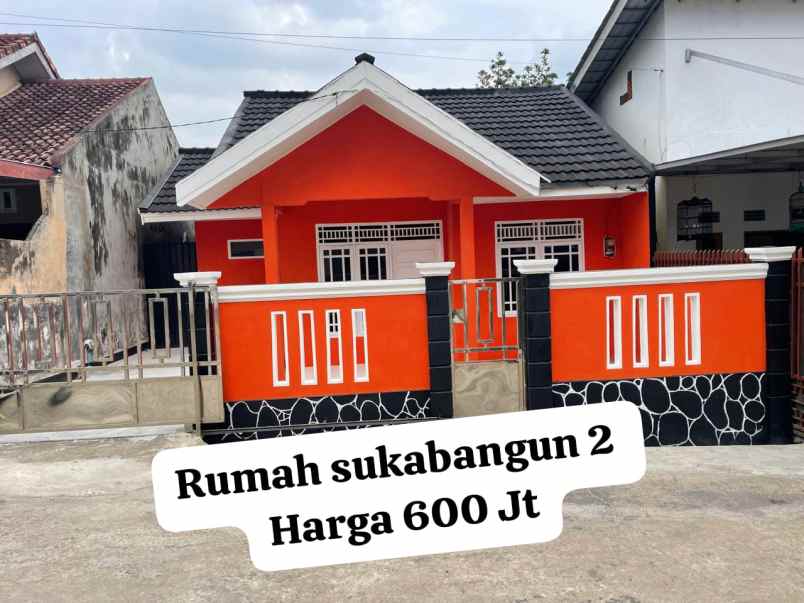 dijual rumah sukabangun 2 kota palembang