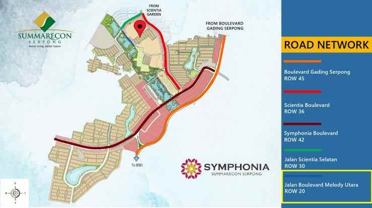 dijual rumah summarecon serpong tangerang