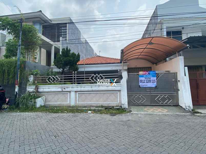dijual rumah super miring di lebak kenjeran dekat merr
