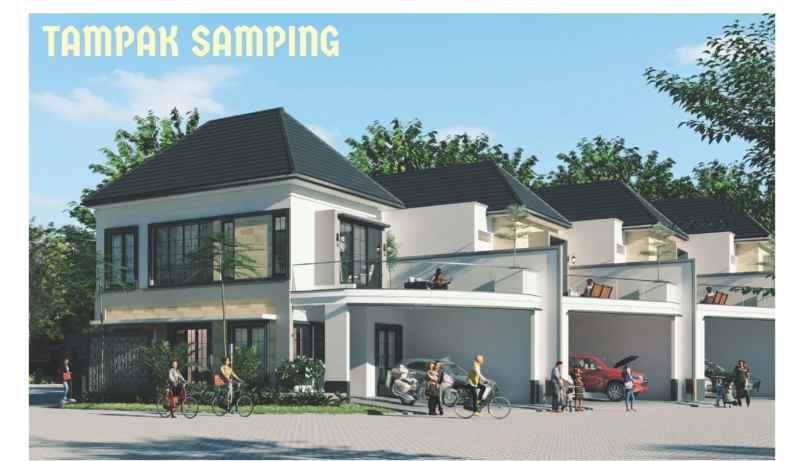 dijual rumah tenggilis barat