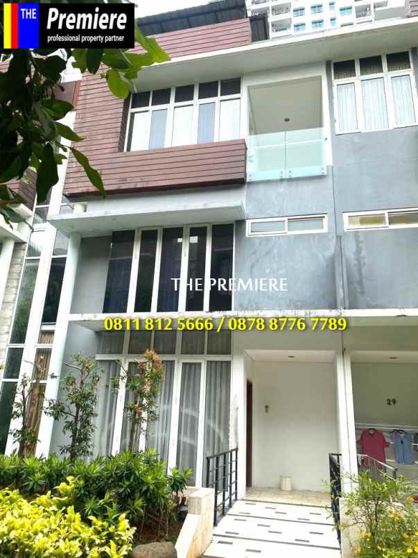 dijual rumah townhouse springhill kemayoran