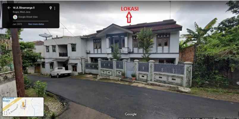 dijual rumah usaha kos an dan kios bogor kota