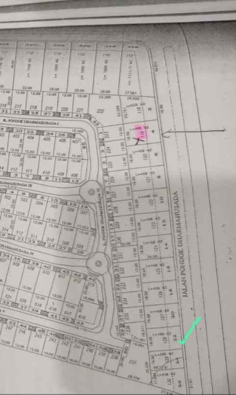 dijual tanah dharmahusada